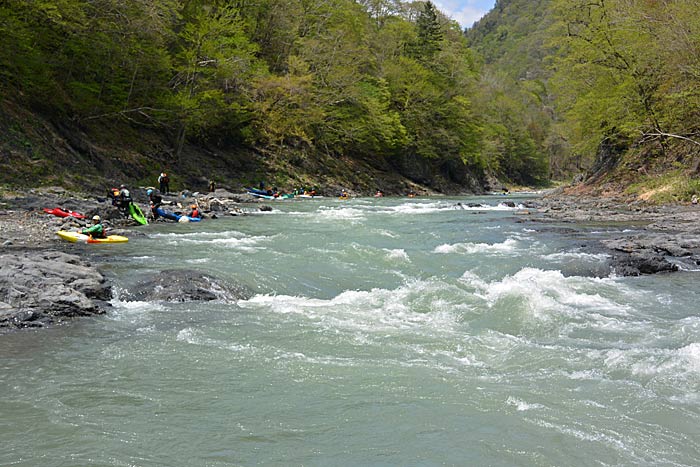 沙流川三岡の瀬