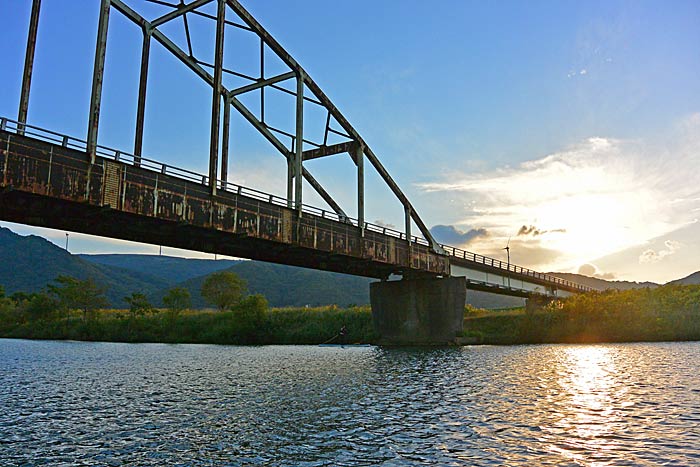 尻別川の川下り