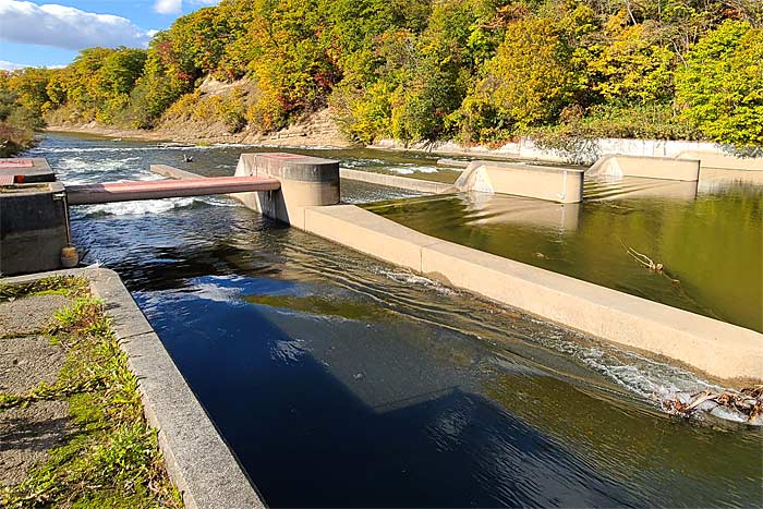 後志利別川の川下り