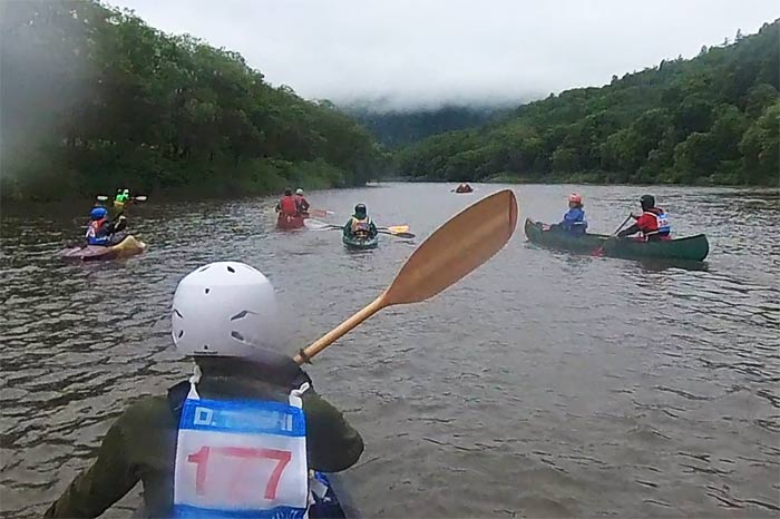 ダウンザテッシ　天塩川の川下り