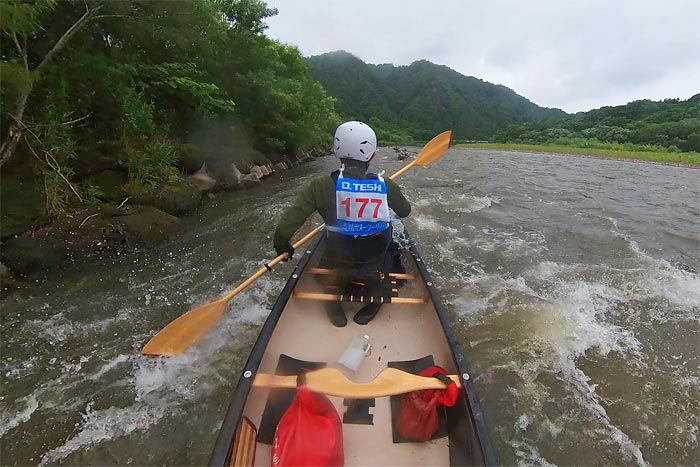 ダウンザテッシ　天塩川の川下り