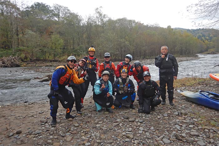 シーソラプチ川のダウンリバー