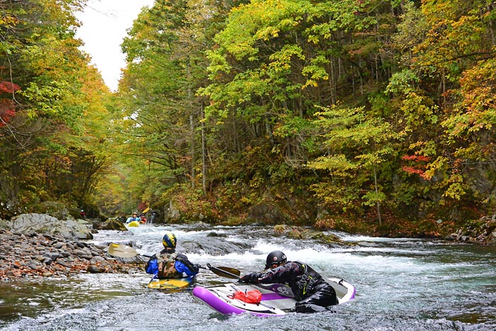 シーソラプチ川のダウンリバー