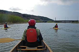 天の川橋が見えた