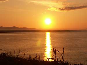 美しい夕焼け
