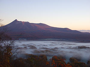 駒ヶ岳の朝の風景