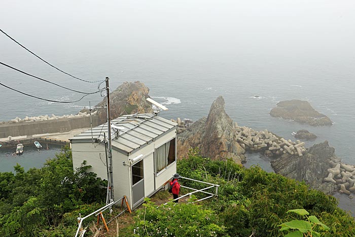 あまちゃんロケ地　監視小屋