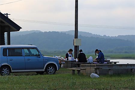 長節湖キャンプ場