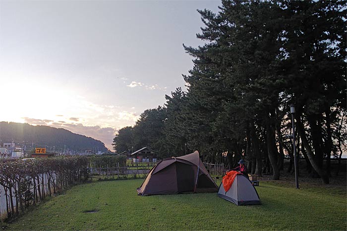 朝日ヒスイ海岸オートキャンプ場