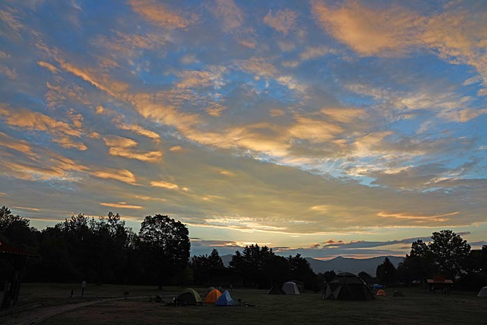 山部自然公園太陽の里キャンプ場