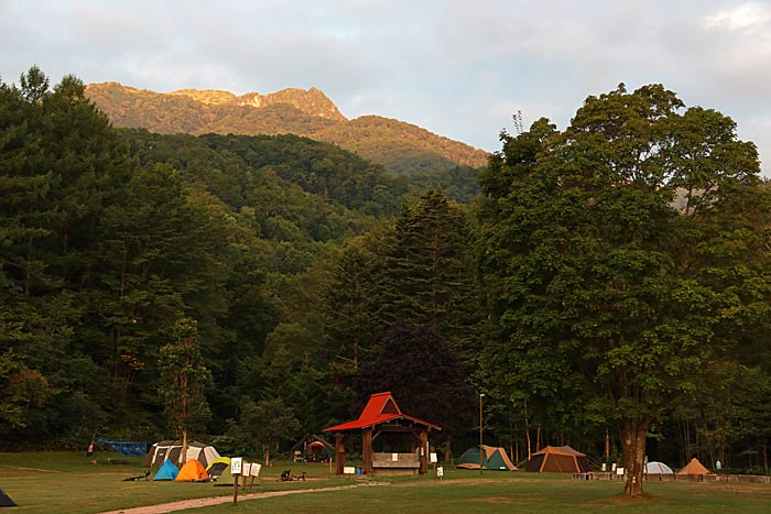 山部自然公園太陽の里キャンプ場