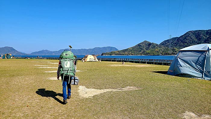 大久野島キャンプ場