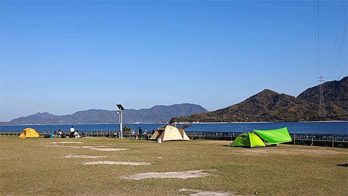 大久野島キャンプ場