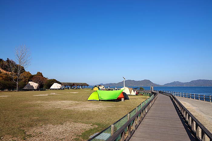 大久野島キャンプ場