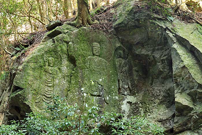 柳生街道(滝坂の道)朝日観音