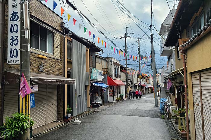 龍安寺参道商店街