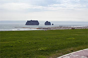 親子岩ふれ愛ビーチキャンプ場