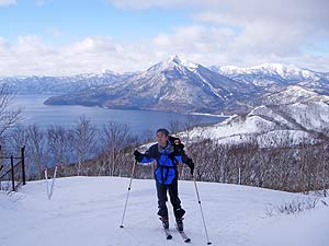 やっと山頂に到着