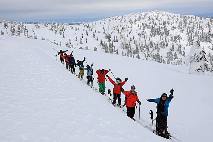 幌加内坊主山バックカントリー