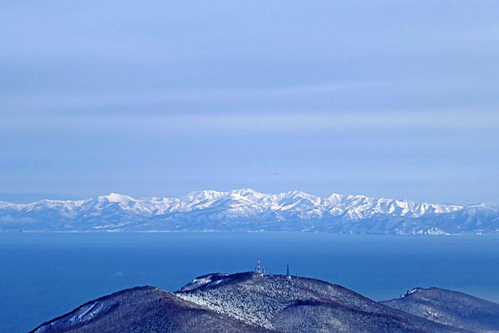 塩谷丸山で山スキー