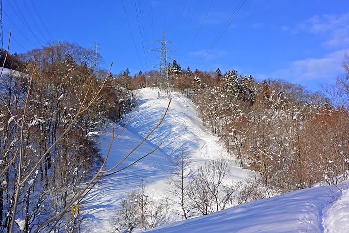 迷沢山バックカントリー