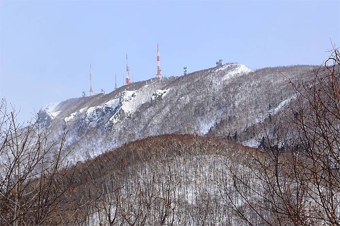 迷沢山バックカントリー