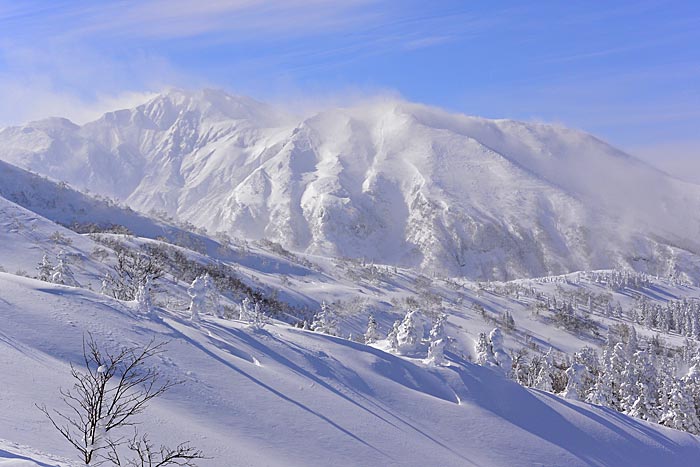 三段山バックカントリースキー