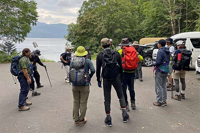 白雲山の登山