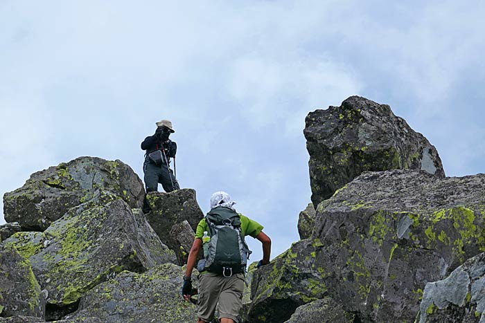 白雲山の登山